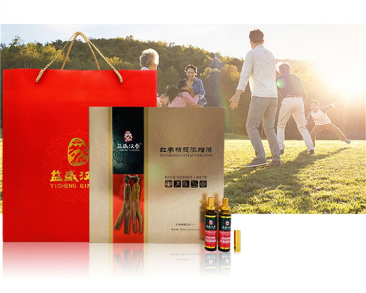 益盛汉参红参精提浓缩液效果